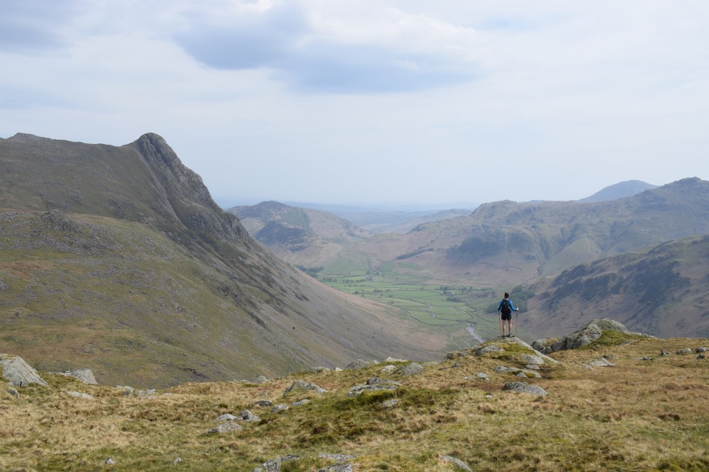 Lakeland 3000s - Views of Pike o'Stickle from near Stake Pass. Credit: James Forrest