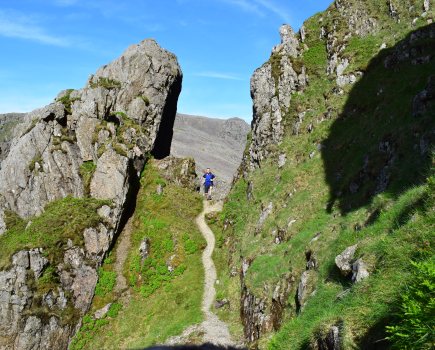 6. A dramatic rocky doorway on the Lord_s Rake scramble