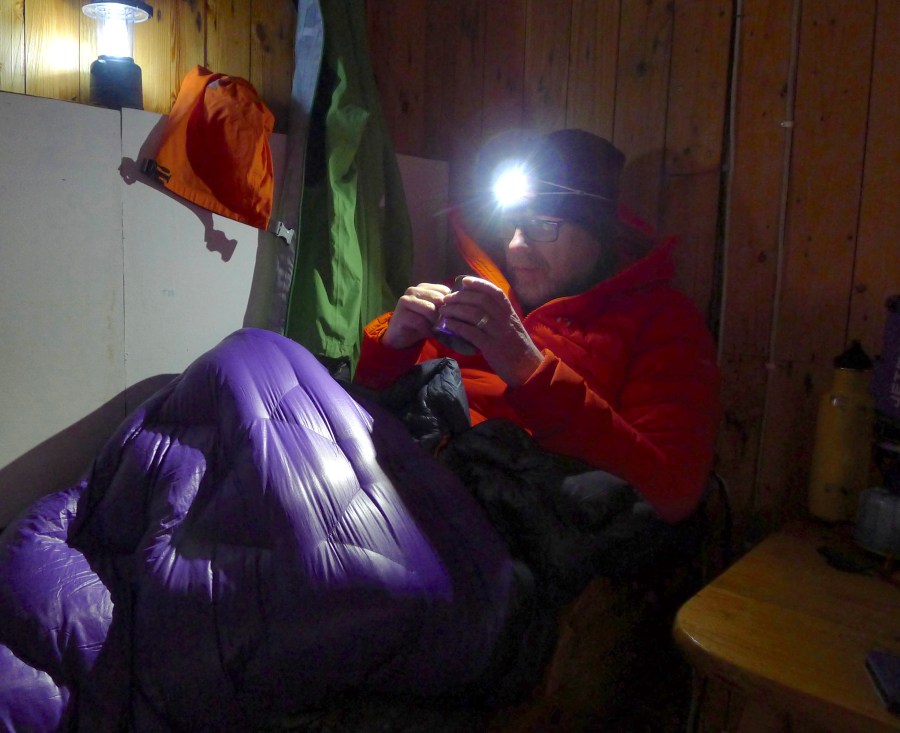 The Big Agnes Fly Creek UL25 is a light bag and packs down small for multi day trips and for carrying high into the hills. Credit: Peter Macfarlane