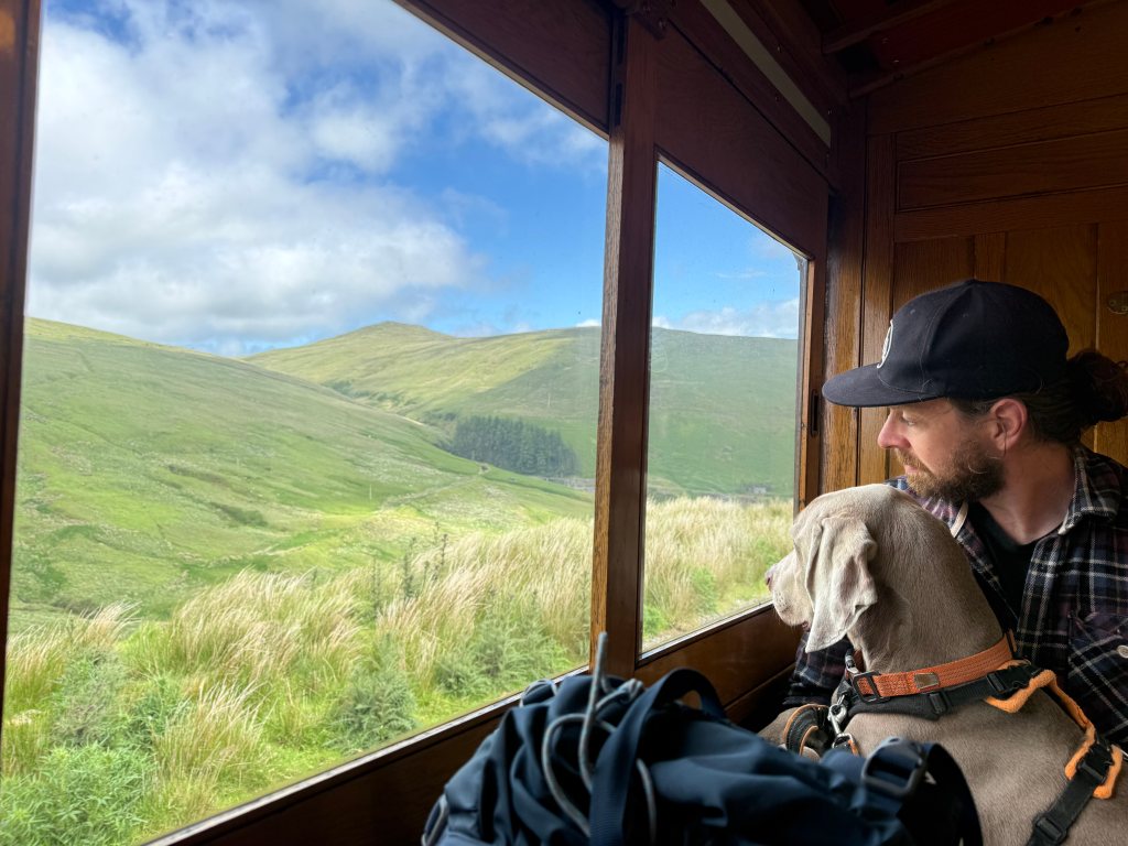 A jaunt up to the island's high point via electric rail. Credit: Francesca Donovan