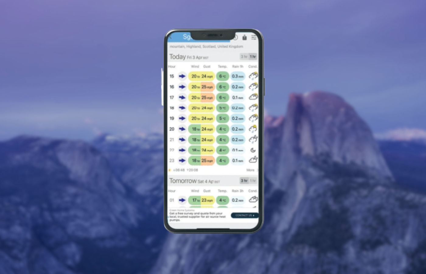 XCWeather app review