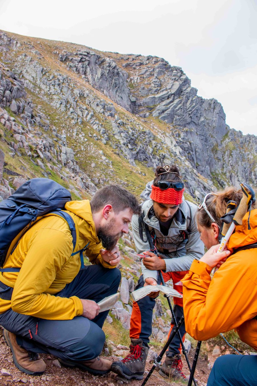 how to navigate without a phone - Paying attention to the map key can help you recognise natural features. Credit: Richard Taylor Photography