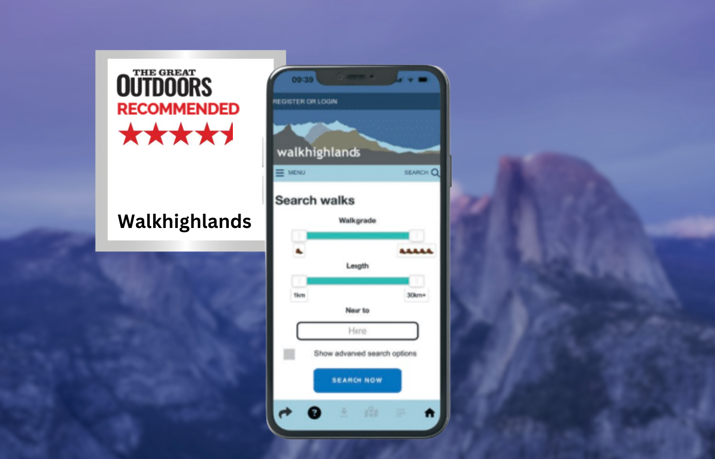 Walkhighlands app review