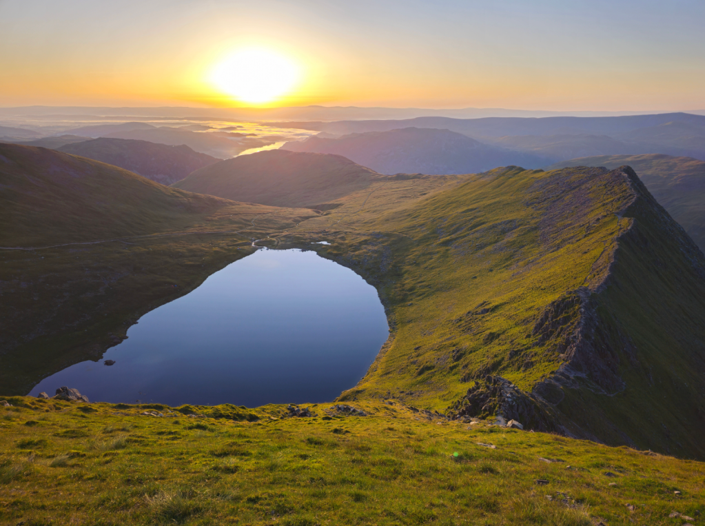 Dawn on Helvellyn. Credit: Norman Hadley