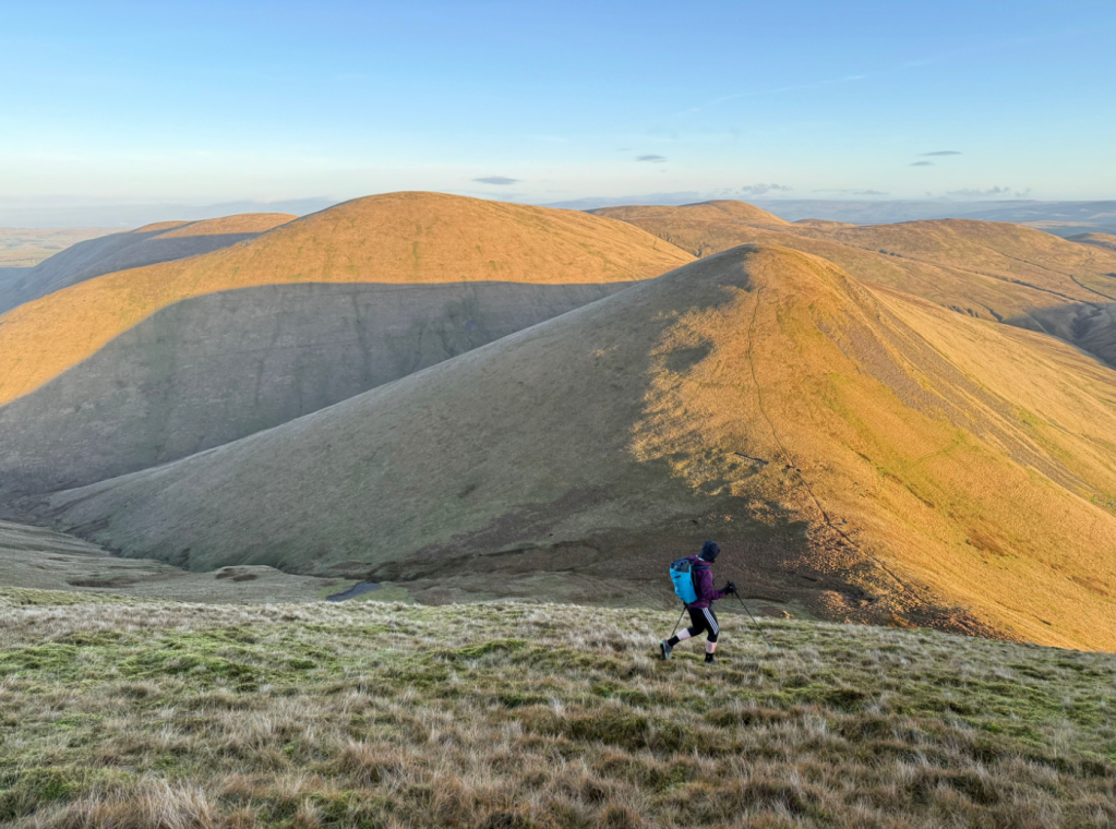 Descending from Yarlside towards Kensgriff and Randygill Top. Credit: Rich Hartfield