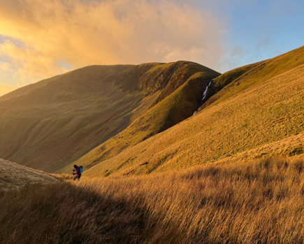 Looking back from Bowderdale Head toward Cautley Spout. Credit: Rich Hartfield