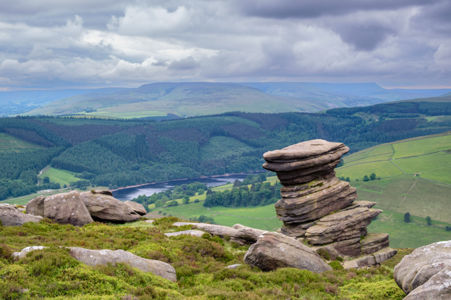 The Salt Cellar on Derwent Edge. Credit: Chiz Dakin