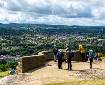 Viewpoint on Box Hill. Credit: Nike Werstroh