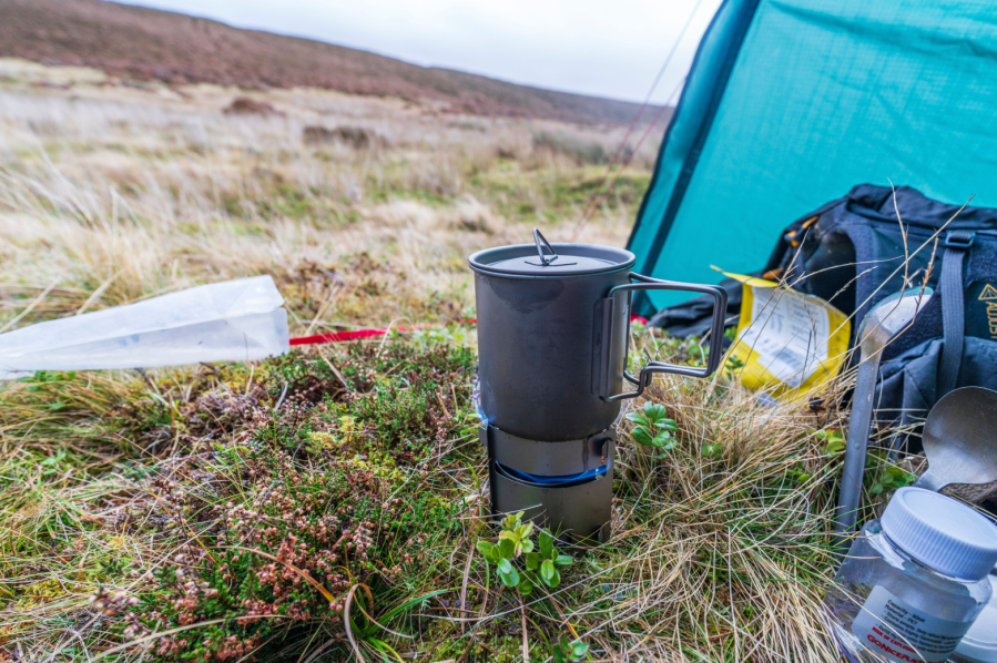 The Alpkit MyTiBurner. Credit: Chris Townsend
