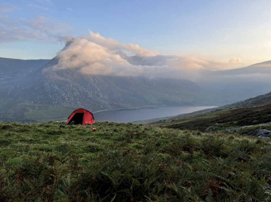 Camp in the Ogwen Valley. Credit: Francesca Donovan
