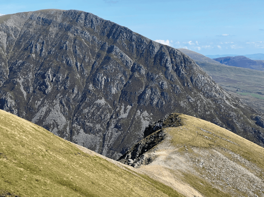 summer hiking - Pen yr Ole Wen's westerly face. Credit: Francesca Donovan