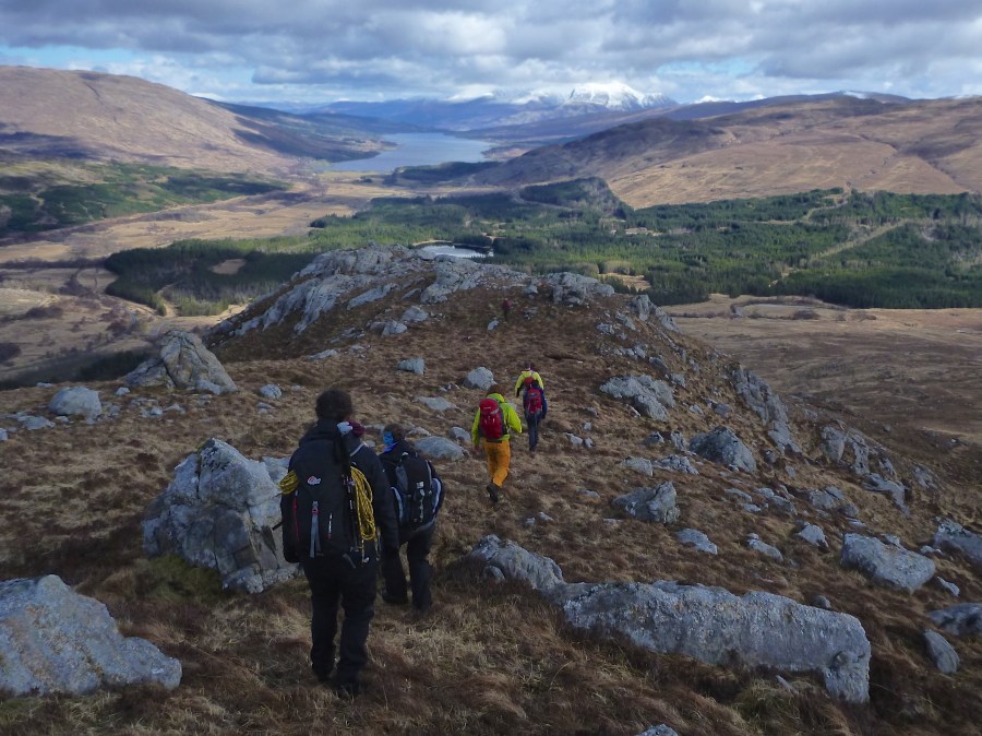 hiking preparation - Try and picture every part of the day - including the way down. Photo courtesy of Glenmore Lodge.