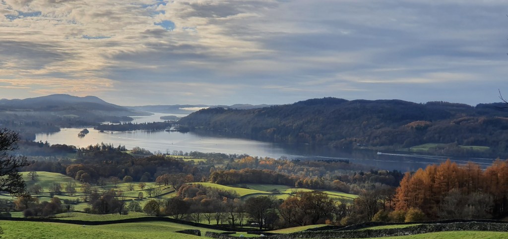 Windermere from the Wansfell skirting-path. Credit: Norman Hadley