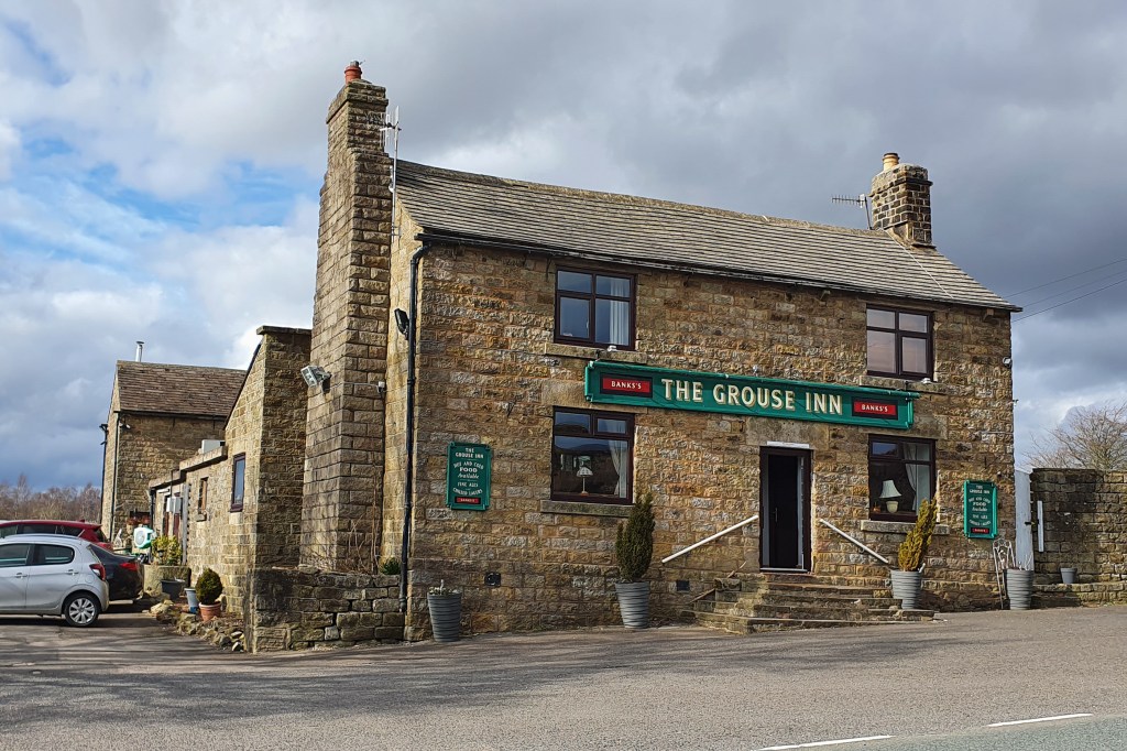 The Grouse Inn is a welcome stop roughly 2/3rds way through the route. Credit: Chiz Dakin