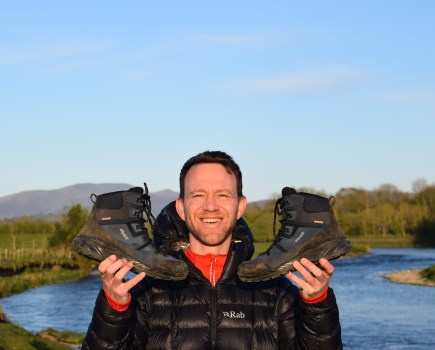 Gear reviewer James Forrest puts the new Alpkit footwear range to the test in Keswick.