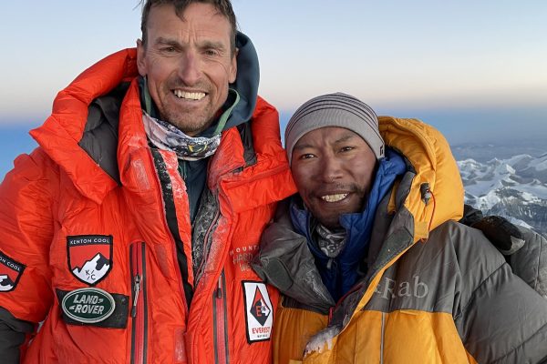 Kenton Cool and Dorjee. Credit: Kenton Cool