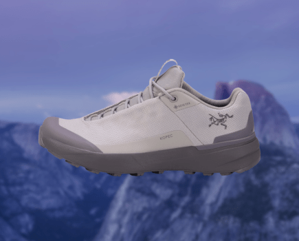 Lara Dunn likes the Arc’Teryx Kopec GTX W shoe - her lightest on test - but for one factor.