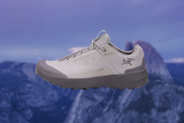 Lara Dunn likes the Arc’Teryx Kopec GTX W shoe - her lightest on test - but for one factor.