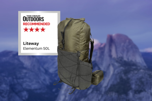For anyone wanting to keep their backpacking load as light as possible, the Liteway Elementum 50L is a great choice says Chris Townsend.