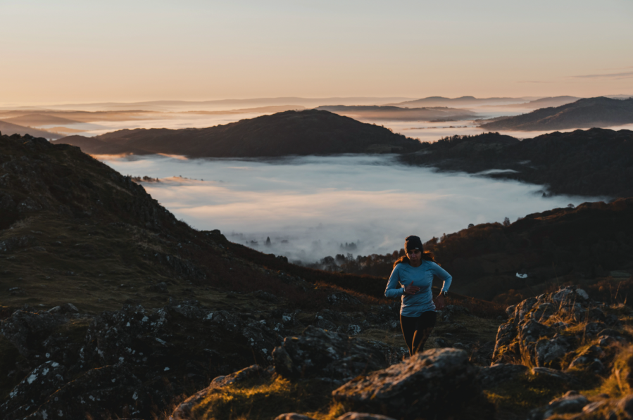 mountain women - The Lake District has become Renee's trail running playground. Credit: Matt Green