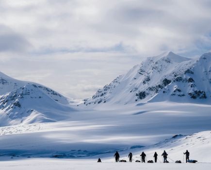 14.Approaching Harriet Glacier. Watch out for crevasses near the glacier’s edge