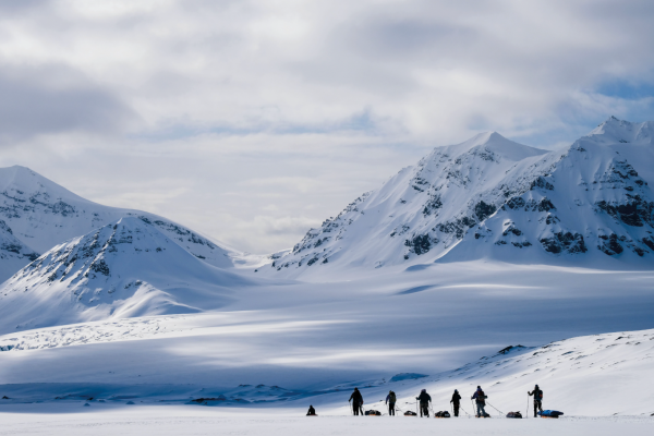 14.Approaching Harriet Glacier. Watch out for crevasses near the glacier’s edge