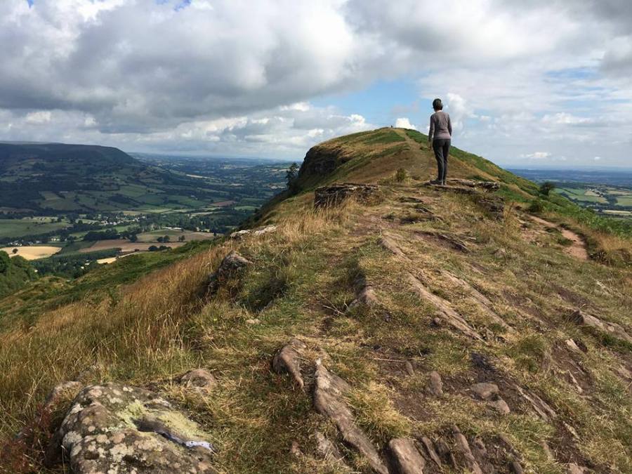 Summiting the Skirrid