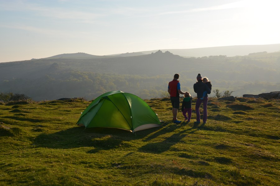 The Bensons were already experienced campers before their year-long camping adventure