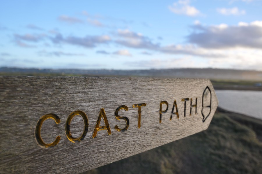 The soon-to-be-opened England Coast Path will be the longest managed coastal trail in the world. Credit: North Devon Photography / Shutterstock