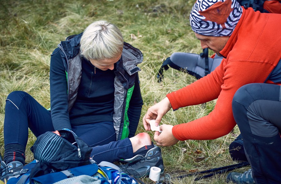 hiking health - Even small injuries can blight a multi-day walk. Credit: trek6500 / Shutterstock