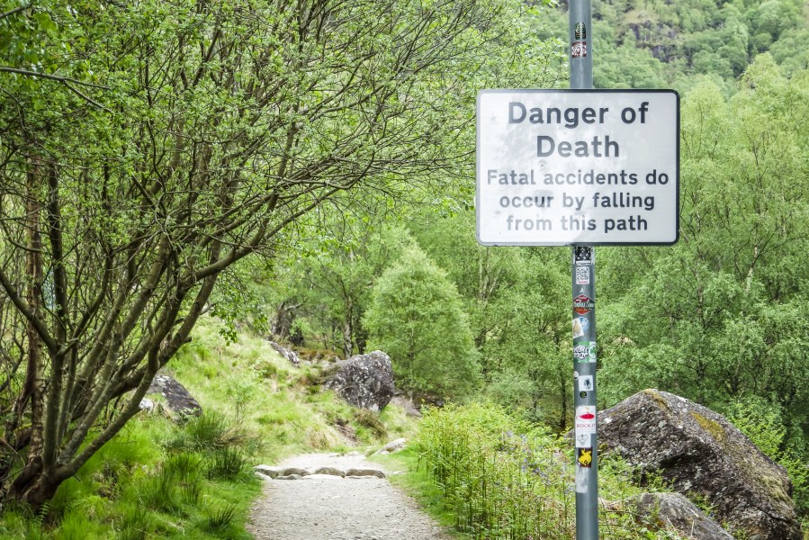 hiking health - You've been warned... Credit: Lukassek / Shutterstock