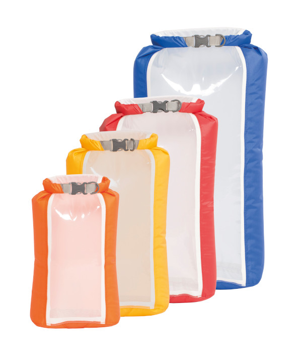 Exped Fold Drybag Clear Sight 4Pack XS-L