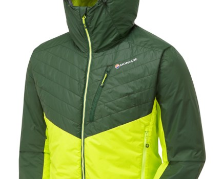 two tone green Montane Prism Jacket