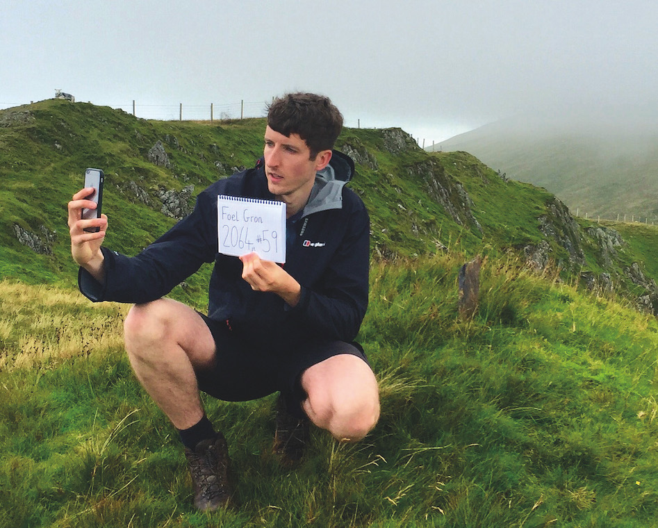 Tom Clague scenic selfie 